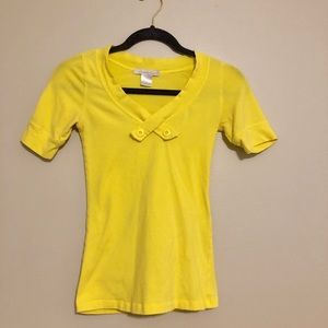 Neon yellow shirt